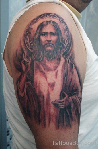 Cool Jesus Tattoo-TB110
