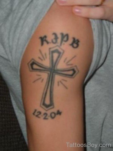 Cross Tattoo 47-TB1044