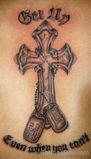Cross Tattoo Design-TB1047