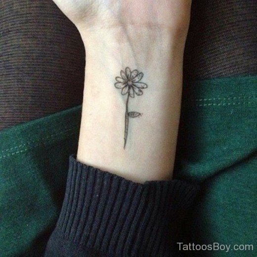 Daisy Flower Tattoo-TB1027