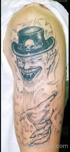 Devil Leprechaun Tattoo-TB12021