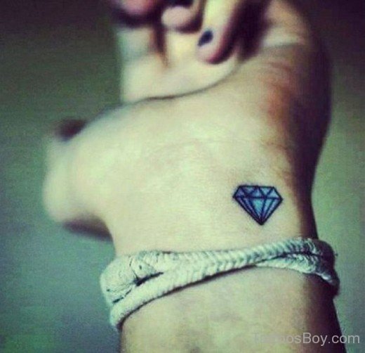 Diamond Tattoo On Wrist-TB1089
