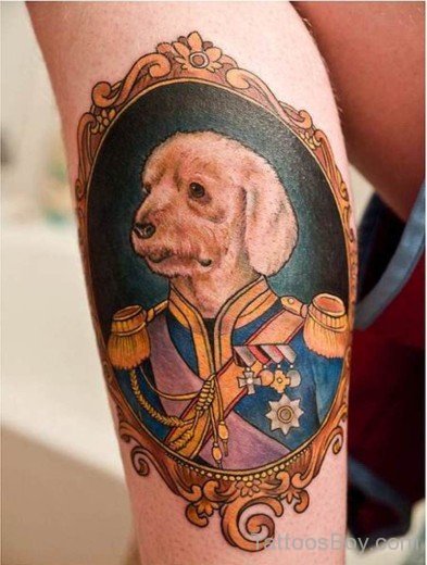 Dog Portrait Tattoo-TB1057