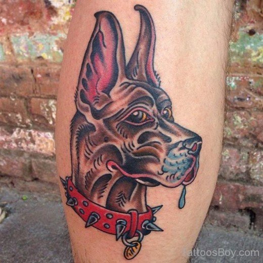 Awesome Dog Tattoo Design 1-TB1062