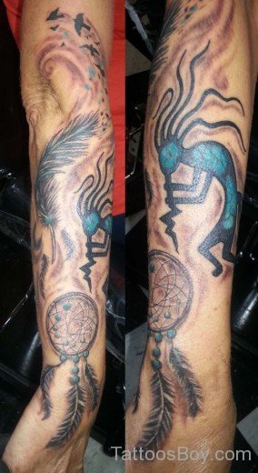 Dreamcatcher Tattoo-TB125