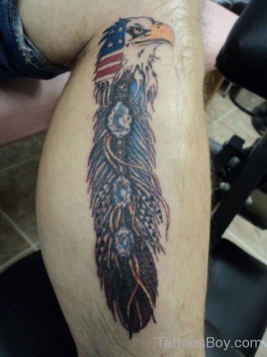 Eagle Feather Tattoo-AWl1033