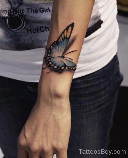 Eelgnat Buttterfly Tattoo