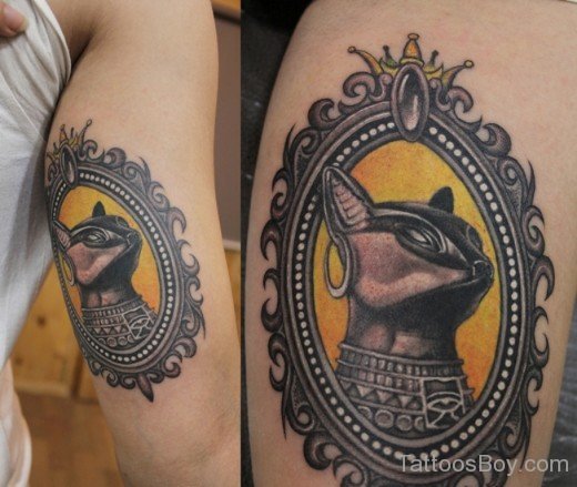 Egyptian Cat  Tattoo-TB127