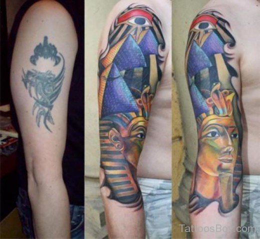 Egyptian Demon Tattoo-TB130