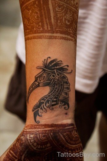 Egyptian Tattoo  On Wrist-TB121
