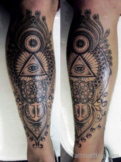 Elegant Egyptian Tattoo