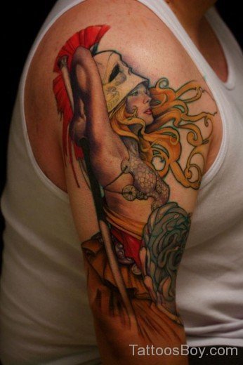 Elegant Half Sleeve Tattoo-TB116