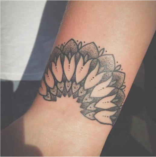 Elegant Wrist Tattoo