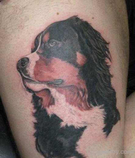 Fantastic Dog Tattoo Design-TB1085