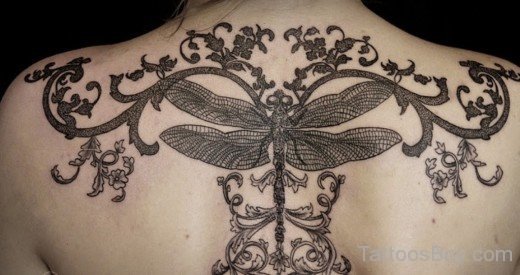 Black Dragonfly Tattoo-Tb1269