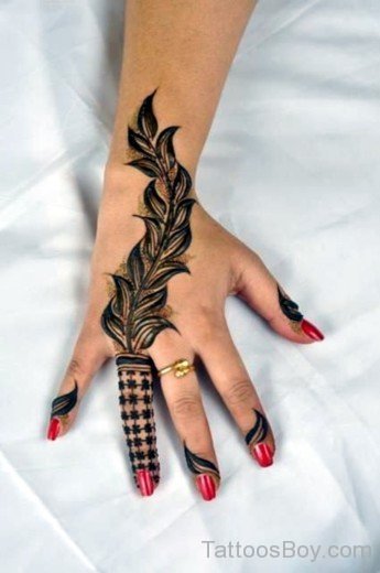 Fantastic Finger Tattoo-AWl1039