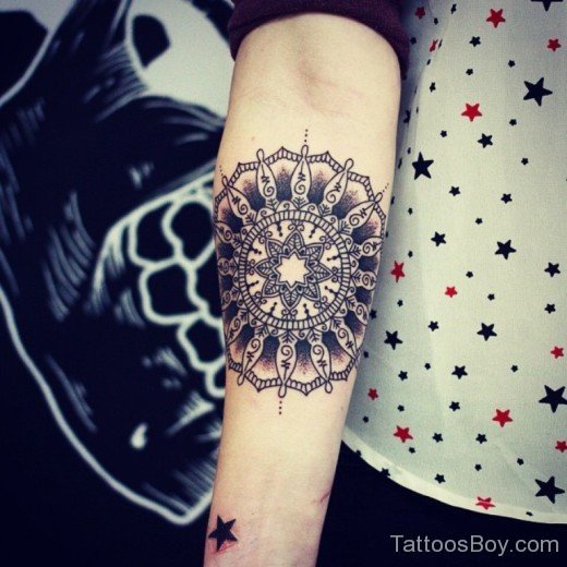Fantastic Mandala Tattoo Design-TB1019