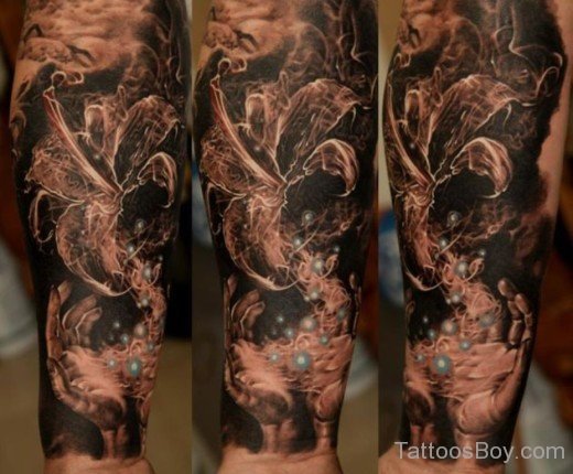 Fantasy Tattoo Design-TB108