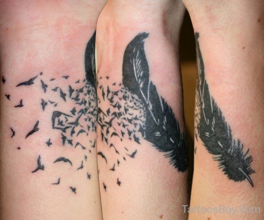 Feather Tattoo 78-TB1044