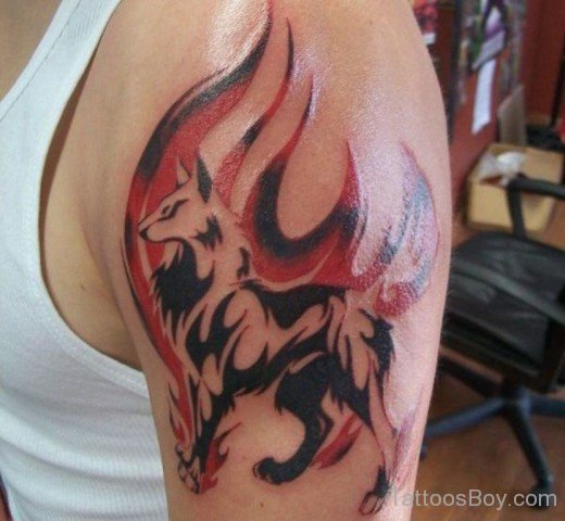 Fire And Flame Tattoo-TB1043