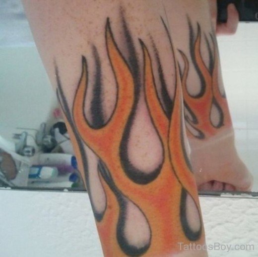 Fire Flame Tattoo-TB1044