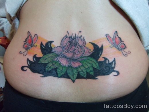 Flower Tattoo Design-TB145