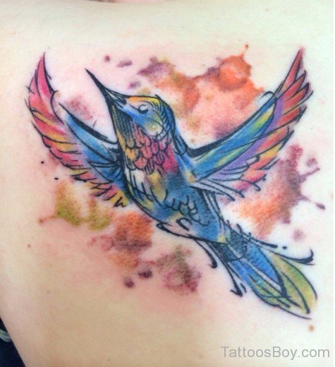 Flying Hummingbird Tattoo-TB1059