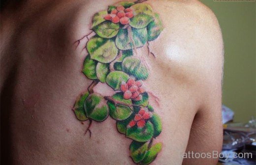 Fruits Tattoo On Back-TB114