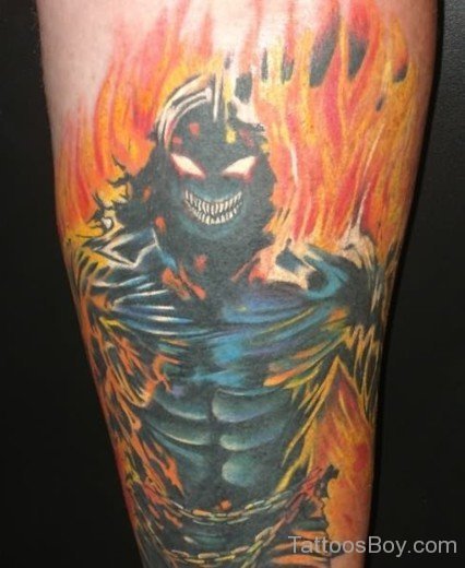 Ghost Flame Tattoo-TB1074