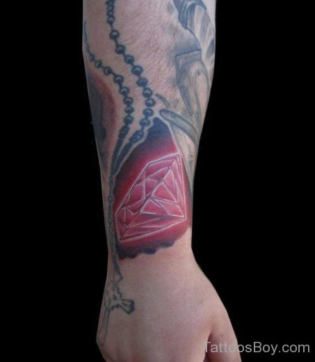 Glowing Diamond Tattoo-TB1104