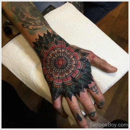 Gracdeful Hand Tattoo