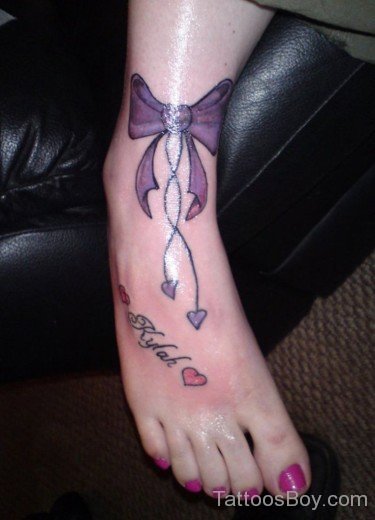 Graceful Bow Tattoo-TB0130