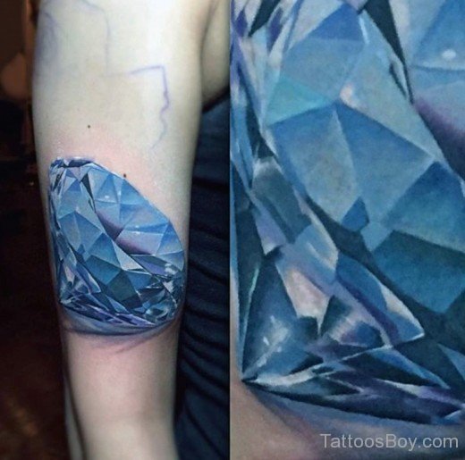 Graceful Diamond Tattoo Design-TB1107