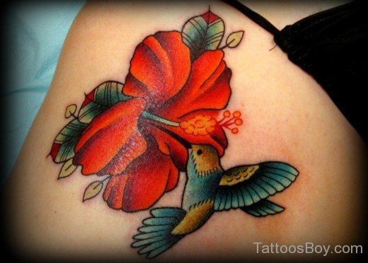 Greaceful Hummingbird Tattoo-TB1061