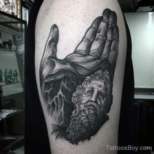 Greek God Tattoo 36-TB136