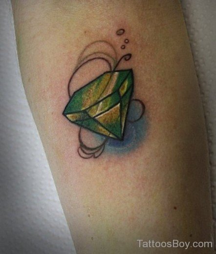 Green Diamond Tattoo-TB1108