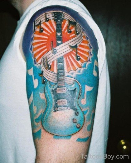 Guitar Tattoo-TB1027