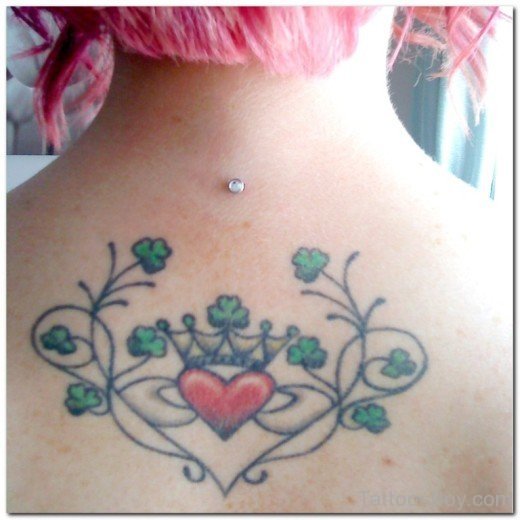 Heart And Leaf Tattoo-TB12044