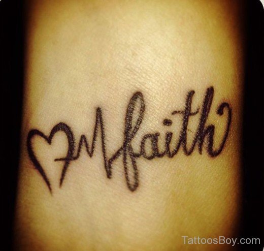 Heart And Faith Tattoo