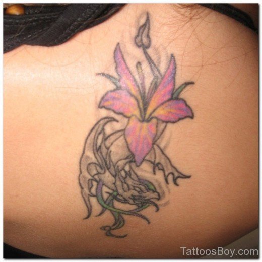 Hibiscus Flower Tattoo 1-TB12064