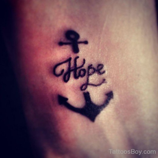 Hope Anchor Tattoo-TB1049