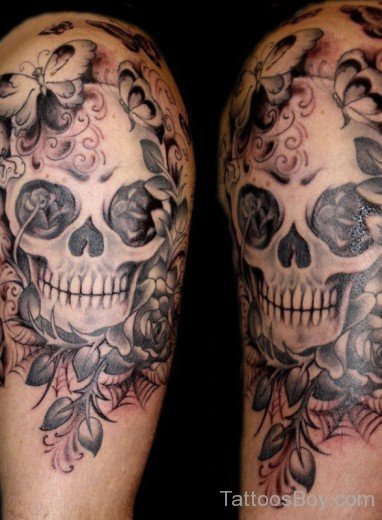 Horror Skull Tattoo-TB1215