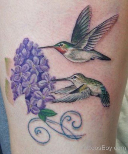 Hummingbird Tattoo 1-TB1084