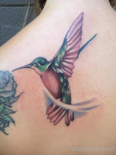 Wonderful Hummingbird Tattoo 