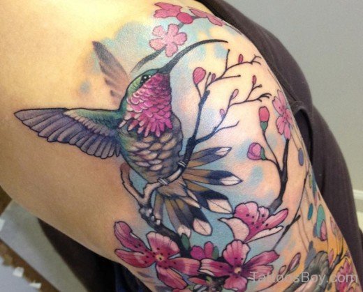 Fantastic Hummingbird Tattoo