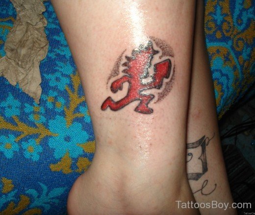 ICP Tattoo On Ankle-TB1224