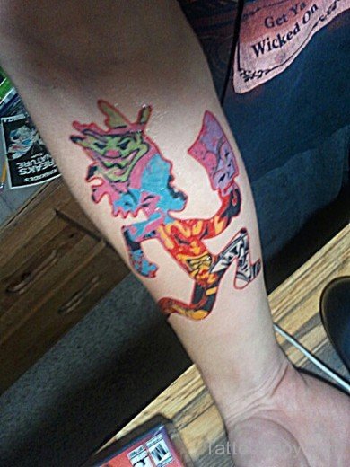 ICP Tattoo On Arm 14-TB1225