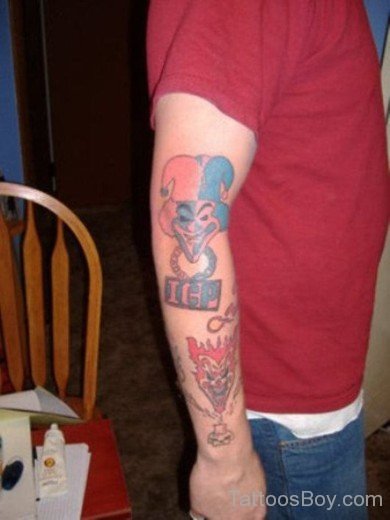 ICP Tattoo On Arm-TB1226