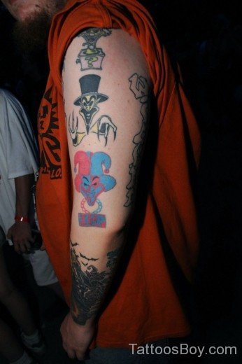 ICP Tattoo On Full Sleeve-TB1228