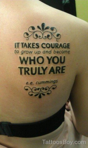 It Take Courage